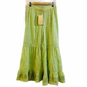 Anthropology Let Me Be Wide Leg Hippie Pants